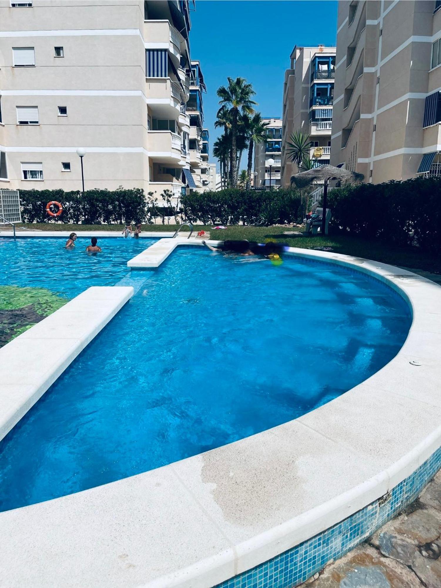 Apart Los Buenos Aires De Mar Los Arenales Del Sol Bagian luar foto